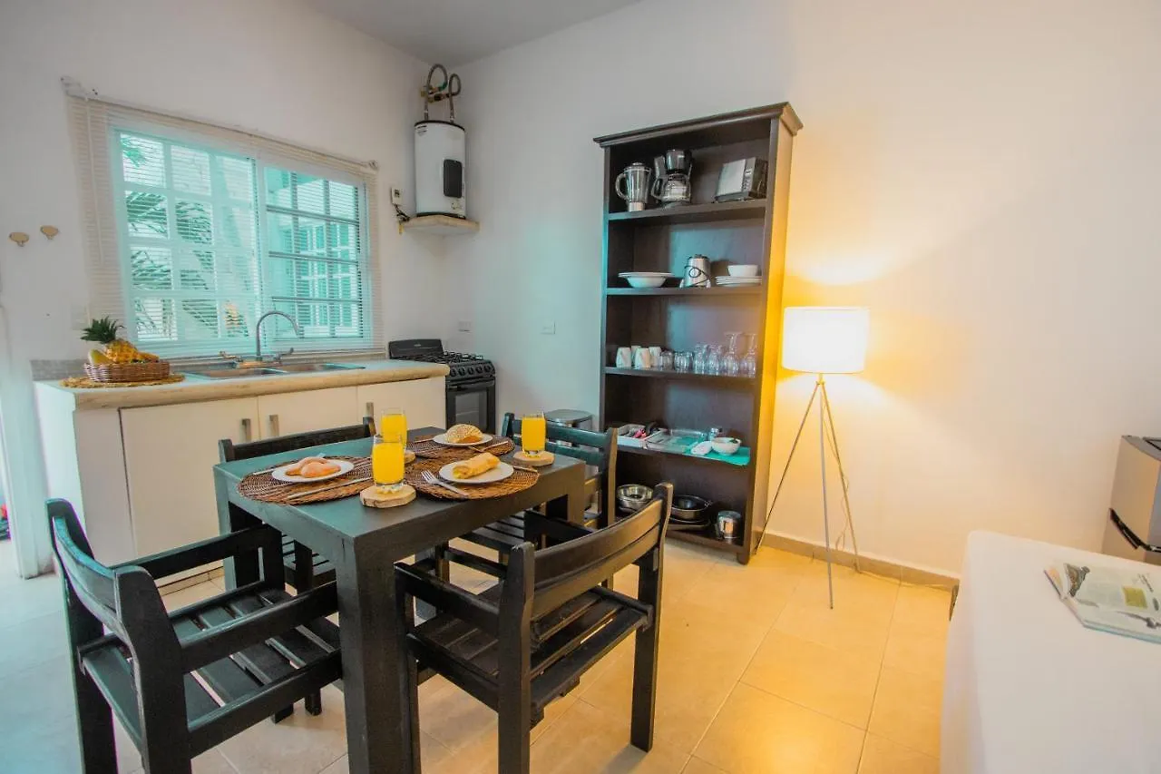 *** Aparthotel Nasim Condo Hotel Con Acceso Beach Club Gratis, Metros 5Th Avenida Playa del Carmen Mexico