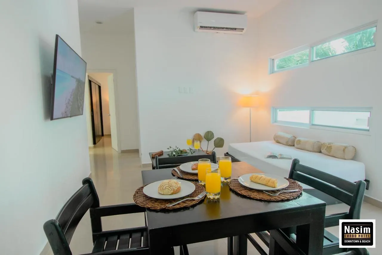 *** Apart Otel Nasim Condo Hotel Con Acceso Beach Club Gratis, Metros 5Th Avenida Playa del Carmen Meksika