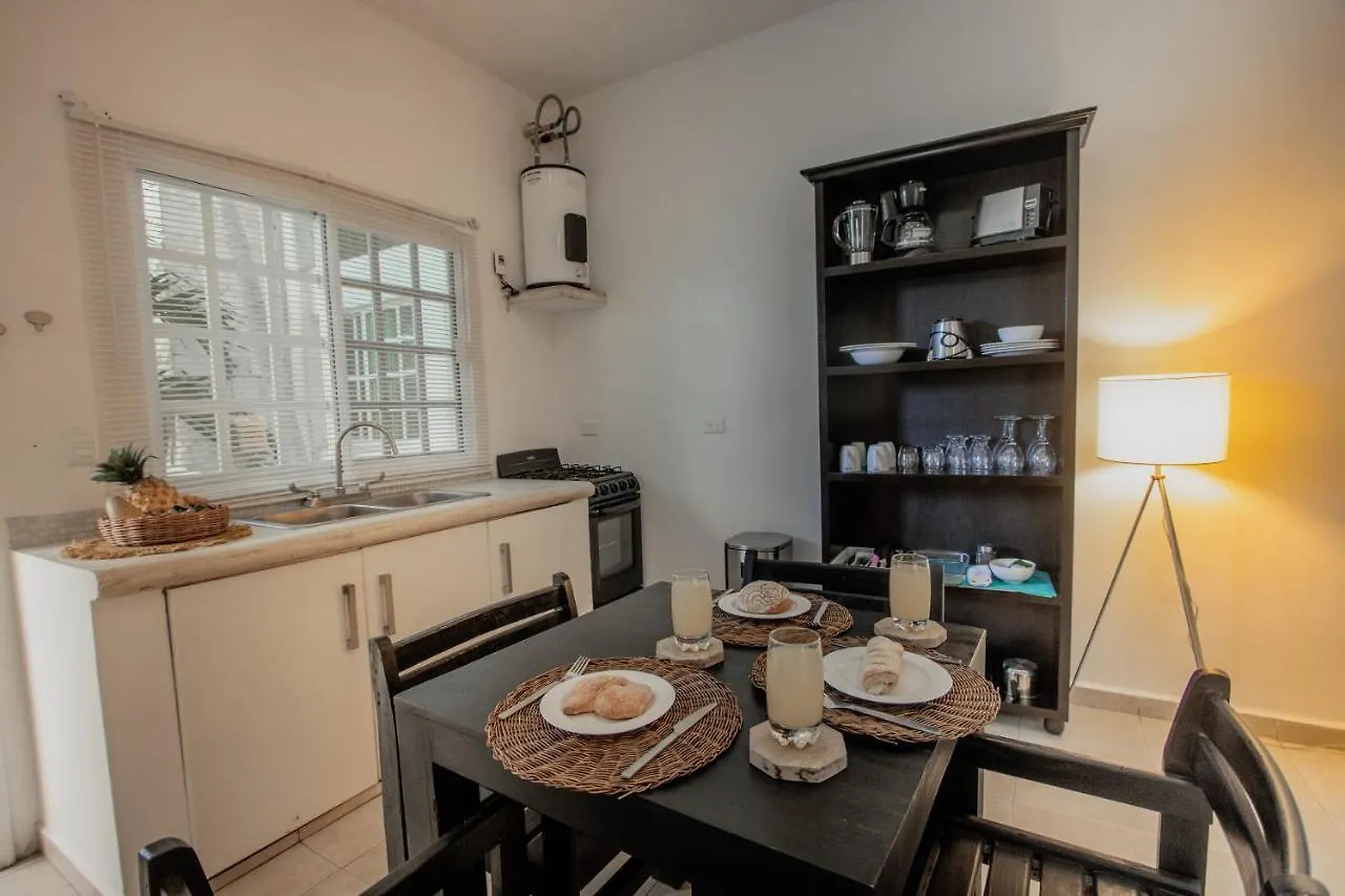 *** Aparthotel Nasim Condo Hotel Con Acceso Beach Club Gratis, Metros 5Th Avenida Playa del Carmen Mexico