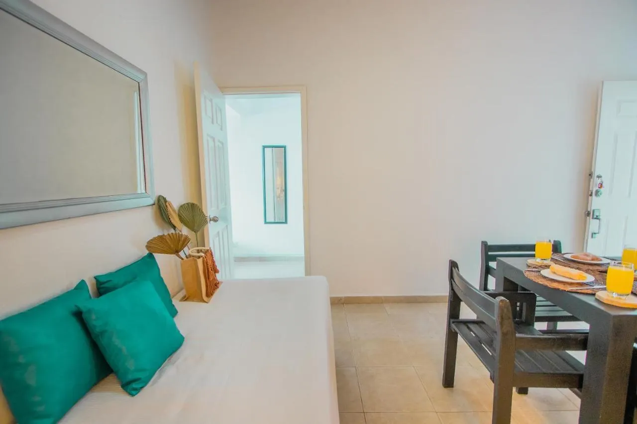 Nasim Condo Hotel Con Acceso Beach Club Gratis, Metros 5Th Avenida Playa del Carmen Apart Otel