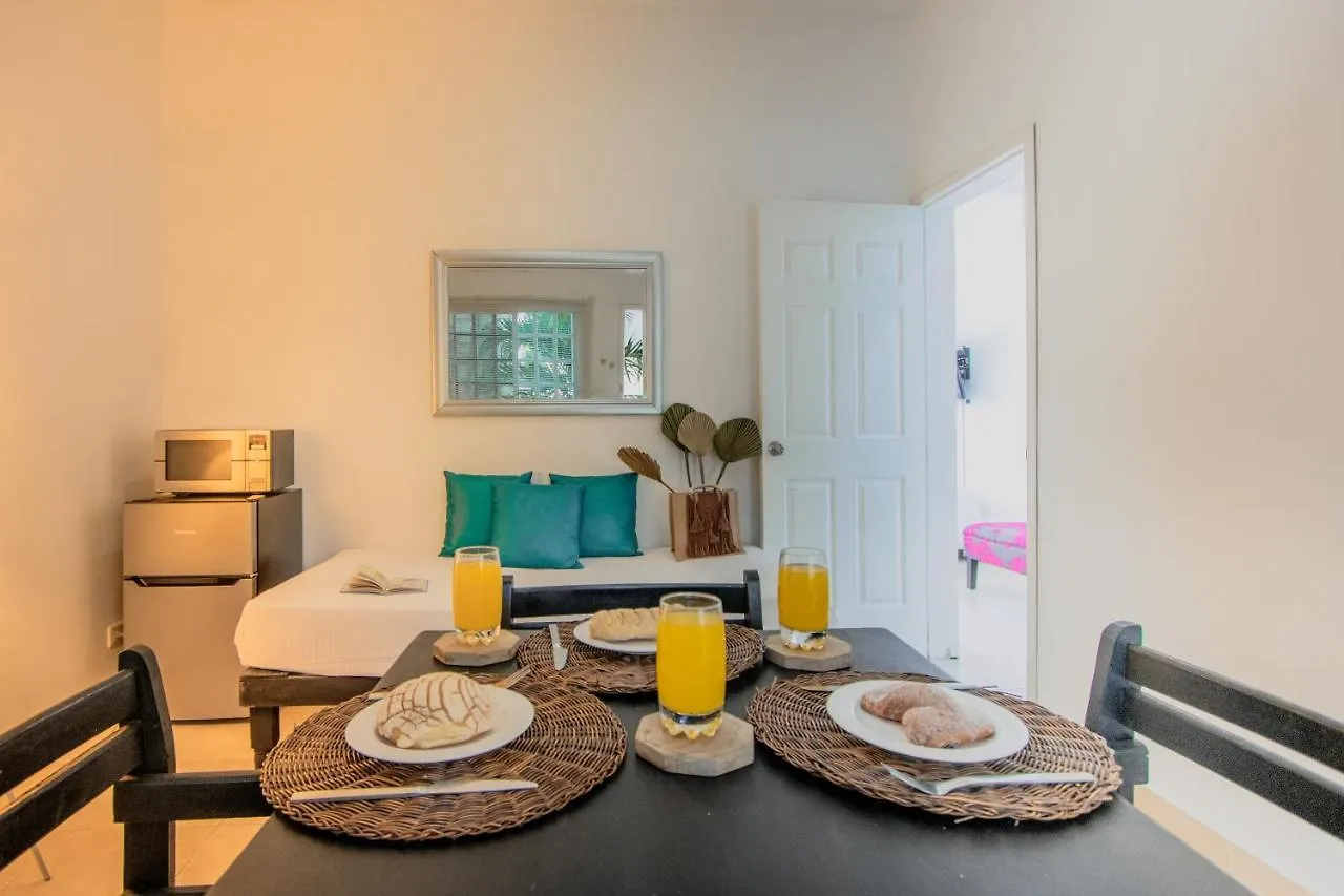 Hotel apartamentowy Nasim Condo Hotel Con Acceso Beach Club Gratis, Metros 5Th Avenida Playa del Carmen